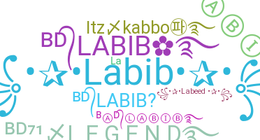 暱稱 - Labib