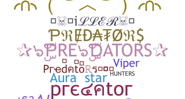 暱稱 - predators