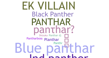 暱稱 - panthar