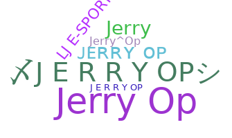 暱稱 - JerryOP