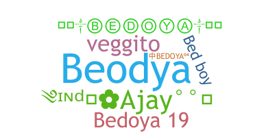 暱稱 - Bedoya