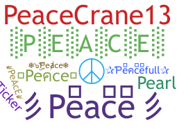 暱稱 - Peace