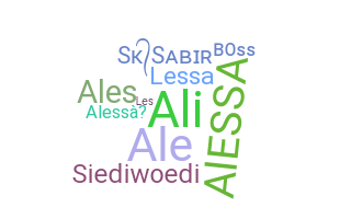 暱稱 - Alessa