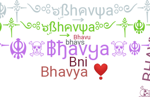 暱稱 - Bhavya