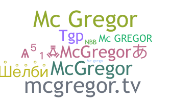 暱稱 - Mcgregor