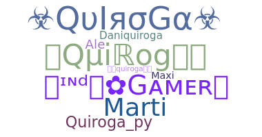 暱稱 - Quiroga