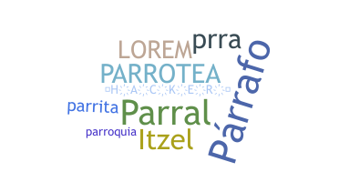 暱稱 - Parra