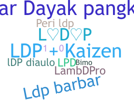 暱稱 - LDP