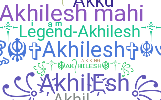 暱稱 - Akhilesh