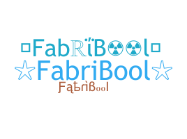 暱稱 - FabriBool
