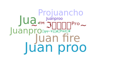 暱稱 - JuanPro