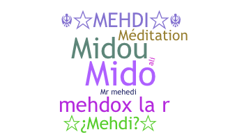 暱稱 - Mehdi