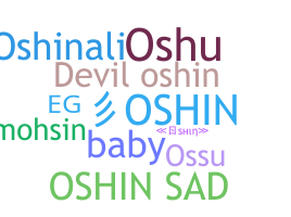 暱稱 - Oshin