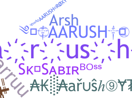 暱稱 - Aarush