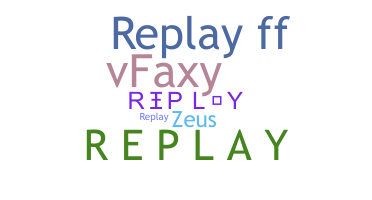 暱稱 - RePlay