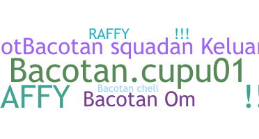 暱稱 - Bacotan