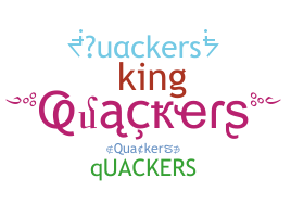 暱稱 - Quackers