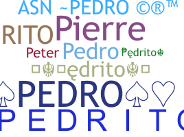 暱稱 - pedrito