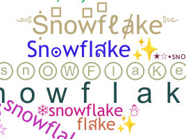 暱稱 - Snowflake