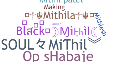 暱稱 - Mithil