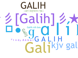 暱稱 - Galih