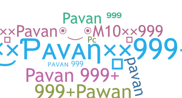 暱稱 - Pavan999