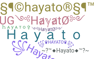 暱稱 - Hayato