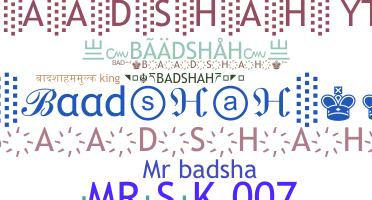 暱稱 - baadshah
