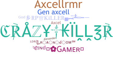 暱稱 - Axcell