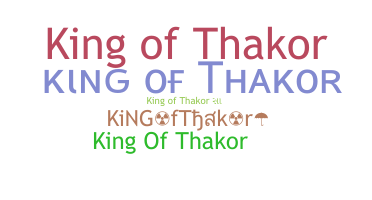暱稱 - KiNGofThakor
