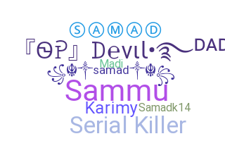 暱稱 - Samad