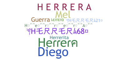 暱稱 - Herrera