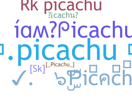 暱稱 - Picachu