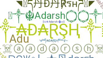 暱稱 - Adarsh