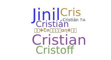 暱稱 - Cristin