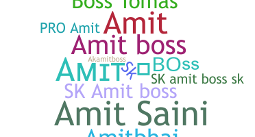 暱稱 - Amitboss