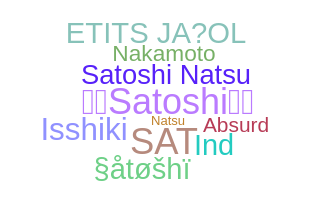 暱稱 - Satoshi