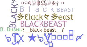 暱稱 - Blackbeast