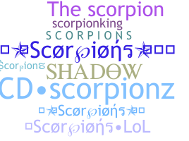 暱稱 - Scorpions