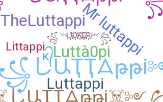 暱稱 - luttappi