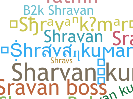 暱稱 - Shravankumar