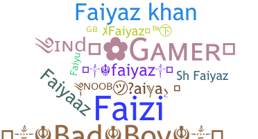 暱稱 - Faiyaz
