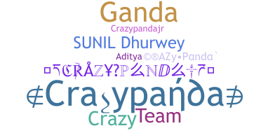 暱稱 - CrazyPanda