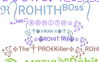 暱稱 - Rohith