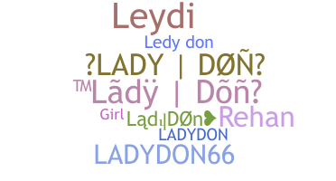 暱稱 - LadyDon
