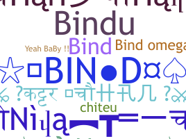 暱稱 - BinD
