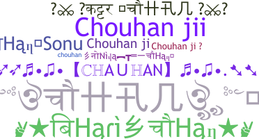 暱稱 - Chouhanji