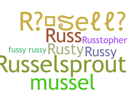 暱稱 - Russell