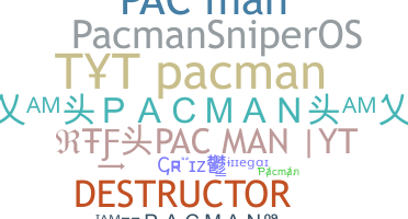 暱稱 - Pacman