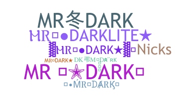 暱稱 - MRDark